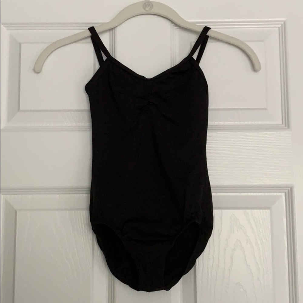 Motionwear Classic Black Camisole Leotard